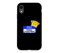 Costume d'halloween Facile « My Name is Prince Charming Crown » Coque pour iPhone XR
