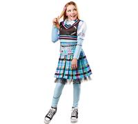 Costume D'Halloween Fantaisie Deluxe Pour Fille Frankie Stein Monster High