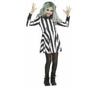 Costume D'Halloween Fantôme Fille Beetlejuice Film D'Horreur Effrayant 112842