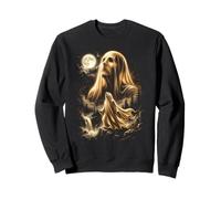 Costume d'halloween fantôme Hurlant à la Lune 2026 Sweatshirt