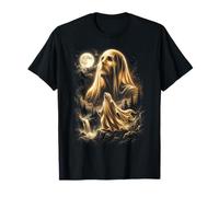Costume d'halloween fantôme Hurlant à la Lune 2026 T-Shirt