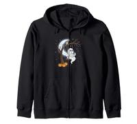 Costume d'halloween fantôme Lecture Vintage Femme Homme Enfant Sweat à Capuche