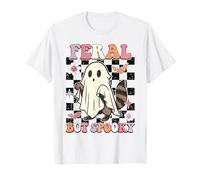 Costume d'halloween fantôme Sauvage mais Effrayant pour Amoureux du Raton Laveur T-Shirt