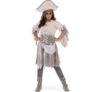 Costume D'Halloween Fille Pirate Fantaisie Pour Enfants