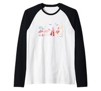 Costume d'halloween Flamant Rose sorcière Vampire Momie Manche Raglan
