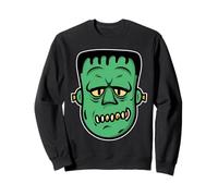 Costume d'halloween Frankenstein pour garçon Motif Visage de Monstre Sweatshirt