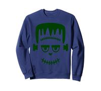 Costume d'halloween Frankenstein pour garçon Motif Visage de Monstre Sweatshirt
