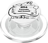 Costume d'halloween Ghost 404 Not Found PopSockets PopGrip pour MagSafe