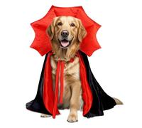 Costume d'halloween Golden Retriever, Cape de Vampire pour Chien Extra Large, pour Dogue Allemand, Berger Allemand, Costume d'halloween pour Grand Chien, Taille XL (Vampire)