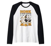 Costume d'halloween Honk If You're Haunted Goose Manche Raglan