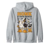 Costume d'halloween Honk If You're Haunted Goose Sweat à Capuche