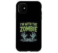 Costume d'halloween « I'm with The Zombie » pour Papa et Maman Coque pour iPhone 11