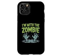 Costume d'halloween « I'm with The Zombie » pour Papa et Maman Coque pour iPhone 11 Pro