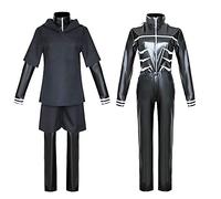 Costume d'Halloween Kaneki Ken Cosplay Ensemble de costume japonais Anime Tokyo Ghoul Ken Kaneki Combinaison complète