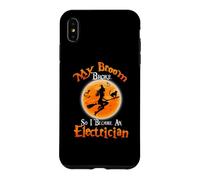 Costume d'halloween Le Balai s'est cassé Alors Je suis Coque pour iPhone XS Max