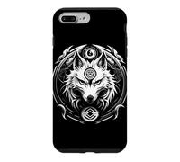 Costume d'halloween - Loup Blanc - Mythologie Grecque Backprint Coque pour iPhone 7 Plus/8 Plus