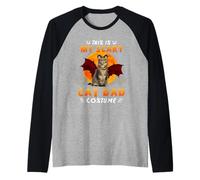 Costume d'halloween Maine Coon « This is My Scary Cat Dad » Manche Raglan