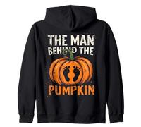Costume d'halloween « Man Behind The Pumpkin Dad to Be » Sweat à Capuche