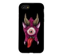 Costume d'halloween Mignon Monstre drôle de Monstre Coque pour iPhone SE (2020) / 7/8
