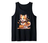 Costume d'halloween Mignon pour Chien Corgi Citrouille Débardeur