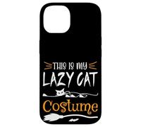Costume d'Halloween mignon pour les amoureux des chats - Mon chat paresseux Costume pour maman, papa Coque pour iPhone 14
