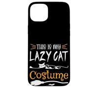 Costume d'Halloween mignon pour les amoureux des chats - Mon chat paresseux Costume pour maman, papa Coque pour iPhone 15 Plus