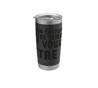 Costume d'Halloween Mon Est Faire Semblant - Français Gobelet isotherme en acier inoxydable double paroi
