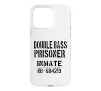 Costume d'halloween Paresseux pour contrebasse/numéro de Prisonnier Coque pour iPhone 15 Pro Max