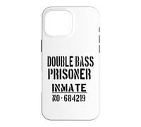 Costume d'halloween Paresseux pour contrebasse/numéro de Prisonnier Coque pour iPhone 16 Pro Max
