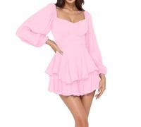 Costume d'Halloween pirate pour femme - Robe à épaules dénudées - Robe courte - Combinaison à volants - Mini robe élégante et décontractée - Short Renaissance - Corset - Costume de carnaval