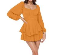 Costume d'Halloween pirate pour femme - Robe à épaules dénudées - Robe courte - Combinaison à volants - Mini robe élégante et décontractée - Short Renaissance - Corset - Costume de carnaval