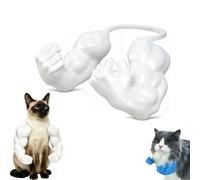 Costume d'halloween pour Animaux - Bras de Super-héros pour Chat, Bras Musclés de Chat Comiques Imprimés en 3D, Accessoire Photo Mignon pour Chats, Petits Chiens et Petits Animaux (D#)