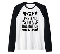 Costume d'halloween pour Chien Pretend I'm a Dalmatien Manche Raglan