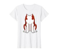 Costume d'halloween pour Chien Saint Bernard T-Shirt Graphique avec Valeur