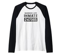 Costume d'halloween pour Couple de Prisonniers et détenus Manche Raglan