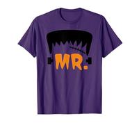 Costume d'halloween pour Couple Mr. et Mrs. Frankenstein T-Shirt
