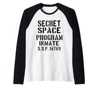 Costume d'halloween pour détenu de la Prison de Mars Manche Raglan