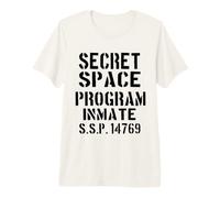 Costume d'halloween pour détenu de la Prison de Mars T-Shirt Haut de Gamme