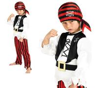 Costume D'Halloween Pour Enfant Pirate Chic Pour Garçon