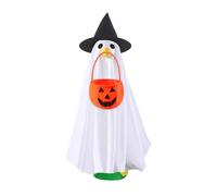 Costume d'Halloween pour événements et fêtes, complément décoratif parfait pour des thèmes minimalistes modernes Htw98 (blanc, 65 cm)