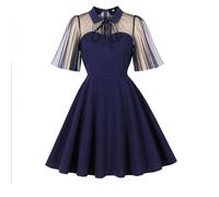 Costume d'Halloween pour femme Robe de Carnaval Halloween Imprimé Bloody/Sang Médiévale Fête A Line Renaissance Classique Toussaint Drame