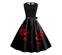 Costume d'Halloween pour femme Robe de Carnaval Halloween Medievale Gothique Cocktail Déguisement Adulte Mystérieux et soirées costumées