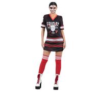 Costume D'Halloween Pour Femmes Vendredi 13 Licencié Tenue Fantaisie Adultes