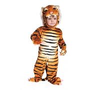 Costume D'Halloween Pour Garçon Petit Enfant Tigre Marron