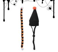 Costume d'halloween pour Hamster | Kit Chapeau Hamster Costume Halloween | Tenue Accessoire Décoratif Fêtes pour Rongeurs Photographie Anniversaire
