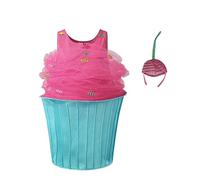 Costume d'Halloween pour homme - Costume de personnage alimentaire - Pour fête et cosplay - Taille unique - Rose