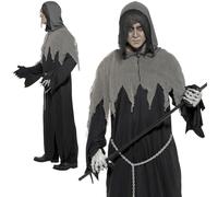 Costume D'Halloween Pour Homme Mr Grim Reaper Tueur D'Âmes
