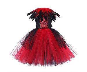 Costume d'halloween pour Petite Fille, Enfant en Bas âge Enfants Filles Infantile Halloween Jeu de rôle déguisement de fête Robe en