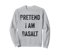 Costume d'halloween « Pretend I Am Basalt Rock Stone Lover » Sweatshirt
