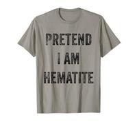 Costume d'halloween « Pretend I Am Hematite Mineral Stone Lover » T-Shirt